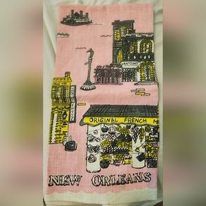1950's New Orleans Tea Towel